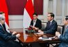 Presiden Joko Widodo Diskusi Dengan Presiden Japan-Indonesia Association (JAPINDA)