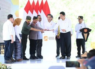 Groundbreaking Gedung LPS, Presiden Harap Kepercayaan Masyarakat dan Dunia Usaha Makin Meningkat