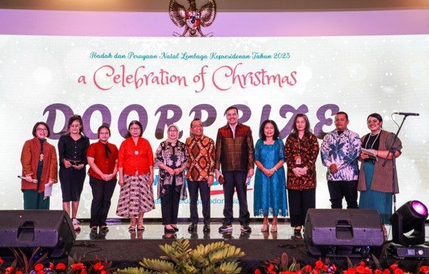 Persekutuan Oikumene Lembaga Kepresidenan Rayakan Sukacita Natal