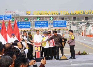 Presiden Joko Widodo Resmikan Tol Pamulang-Cinere-Raya Bogor