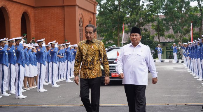 Presiden Jokowi dan Prabowo Resmikan Graha Akmil
