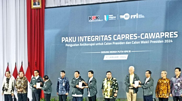 Tiga Capres-Cawapres Adu Gagasan di PAKU Integritas KPK
