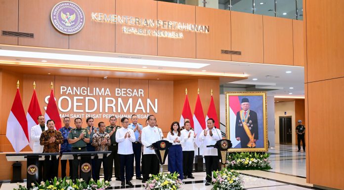 Presiden Joko Widodo Resmikan Rumah Sakit Pusat Pertahanan Negara (RS PPN) Panglima Besar Soedirman