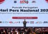 Presiden-RI Jokowi Sampaikan Selamat Hari Pers Nasional (HPN) 2024