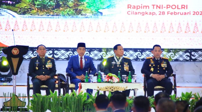 Rapat Pimpinan TNI – Polri 2024
