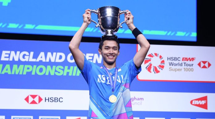 Fantastis, Jonatan Christie juara All England 2024.