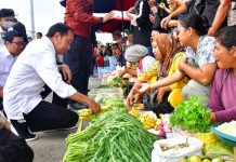 Kunjungi Pasar Muara Bungo, Presiden Tekankan Pentingnya Revitalisasi Pasar