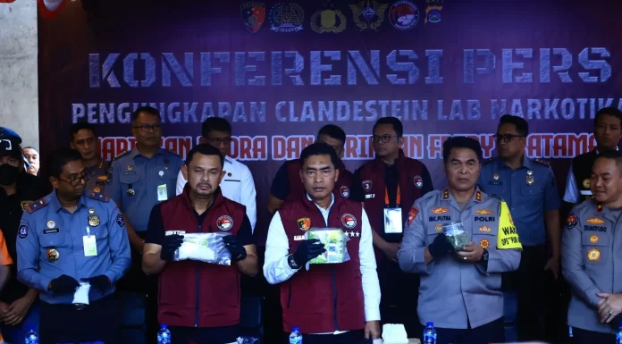 Bareskrim Polri Bongkar Lab Narkoba Milik WN Rusia dan Ukrania
