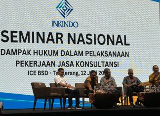 HUT ke-45 INKINDO, Adakan Seminar Nasional Agar Anggota Melek Hukum