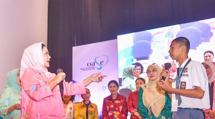 Ibu Iriana Ingatkan Generasi Muda Pahami Bahaya Narkotika