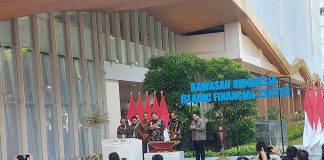 Presiden Jokowi Resmikan Kawasan Indonesia Islamic Financial Center di Jakarta