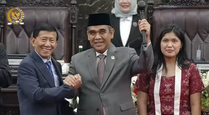 Akmad Muzani Ketua MPR RI Periode 2024-2029