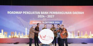 OJK DORONG BPD BERDAYA TAHAN, KONTRIBUTIF DAN KOMPETITIF Peluncuran Roadmap Penguatan BPD 2024-2027