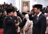 Presiden Prabowo Lantik Sejumlah Pejabat Setingkat Menteri di Istana Negara