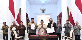 Presiden Prabowo Saksikan Penandatanganan MoU Pengembangan Proyek Hunian 1 Juta Unit