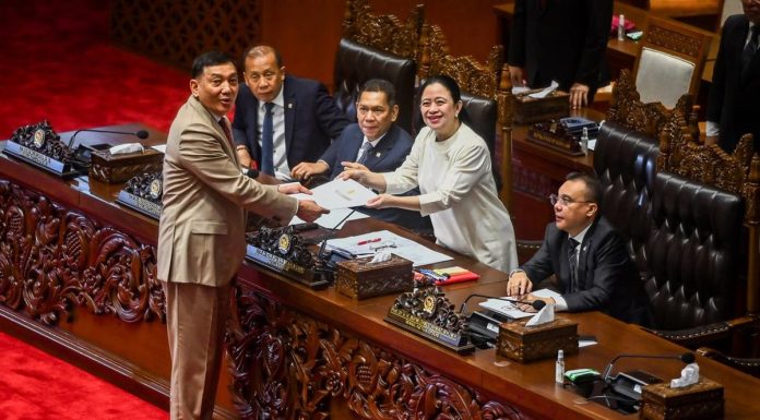 DPR Sahkan RUU TNI Menjadi Undang Undang