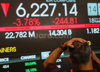 IHSG Anjlok 7%, Penurunan Terdalam Sejak Pandemi Covid-19 2020.