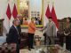 Presiden Prabowo Terima Kunjungan Kehormatan Presiden NDB Dilma Rousseff di Istana Merdeka