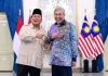 Pertemuan Hangat Presiden Prabowo dan Wakil PM Malaysia: Kawan Lama dari Masa Muda