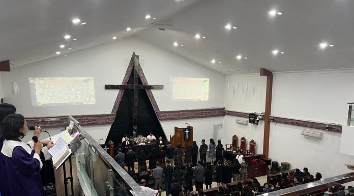 Perayaan Paskah HKBP Pejuang HI Khusyuk dan Lancar
