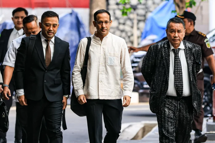 Nadiem Makarim dan kuasa hukum