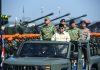Presiden Prabowo Lantik Wakil Panglima TNI dan Pejabat Tinggi Kementerian Pertahanan di Batujajar