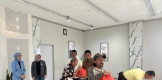 Dengungkan Kebaikan, BRI Kanca Cimanggis Salurkan Bantuan kepada Dhuafa dan Anak Yatim