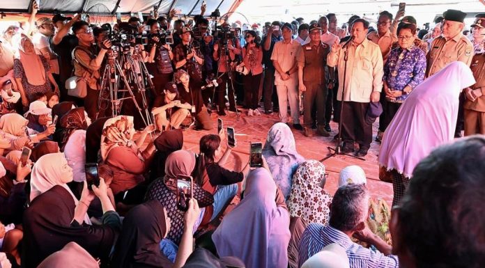 Tuntaskan Rangkaian Kunjungan ke Daerah Bencana, Presiden Prabowo Tegaskan Negara Hadir