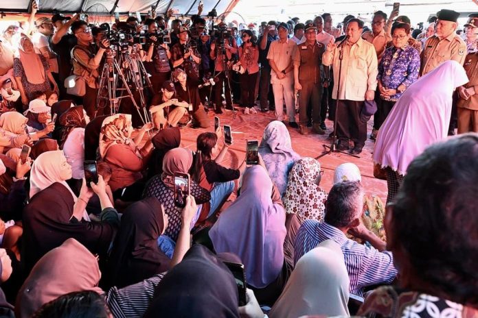 Tuntaskan Rangkaian Kunjungan ke Daerah Bencana, Presiden Prabowo Tegaskan Negara Hadir