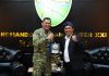 Perkuat Sinergi TNI dan Media, Pangdam Radin Inten Terima Pemred Integritas