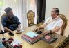 Pemred Integritas Hendrik A. Sinaga Berdiskusi dengan Ekonom Dr. Benny Pasaribu