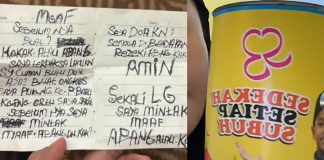 Viral Tulisan Tangan dari Maling di Medan untuk Korban