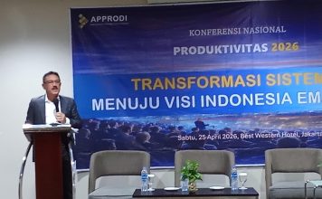 APPRODI Dorong Produktivitas Jadi Kunci Utama Menuju Indonesia Emas 2045