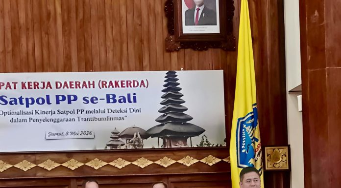 Rakerda Satpol PP se-Bali, Agung Endrawan : Utamakan Pencegahan dalam Deteksi Dini