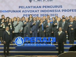 PERADI Profesional 2026-2031 Dikukuhkan, Perkuat Kualitas dan Integritas Advokat