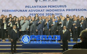 PERADI Profesional 2026-2031 Dikukuhkan, Perkuat Kualitas dan Integritas Advokat