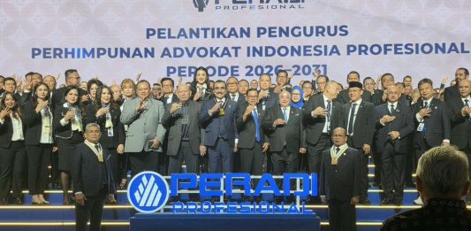 PERADI Profesional 2026-2031 Dikukuhkan, Perkuat Kualitas dan Integritas Advokat