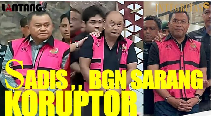 SADIS,, BGN SARANG KORUPTOR !