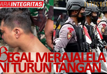 BEGAL MERAJALELA, TNI TURUN TANGAN