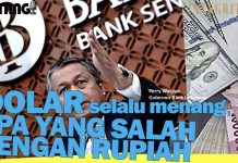 Dolar Selalu Menang, Apa Yang Salah Dengan Rupiah