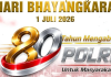 Hari Bhayangkara ke-80, Polri Suguhkan Filosofi dan Logo Baru