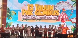 Ayam Gepuk Pak Gembus Rayakan 13 Tahun Perjalanan, Apresiasi Karyawan Jadi Prioritas