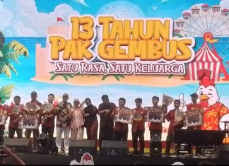 Ayam Gepuk Pak Gembus Rayakan 13 Tahun Perjalanan, Apresiasi Karyawan Jadi Prioritas