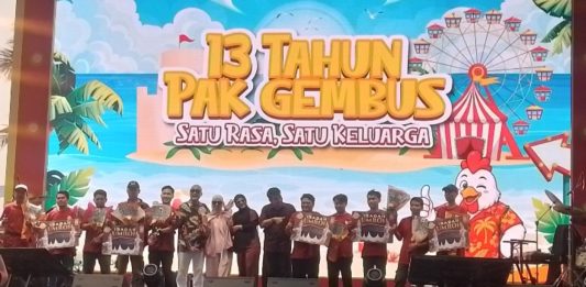 Ayam Gepuk Pak Gembus Rayakan 13 Tahun Perjalanan, Apresiasi Karyawan Jadi Prioritas