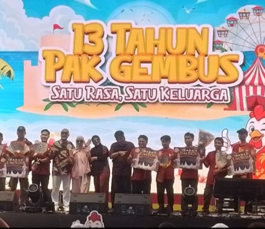 Ayam Gepuk Pak Gembus Rayakan 13 Tahun Perjalanan, Apresiasi Karyawan Jadi Prioritas